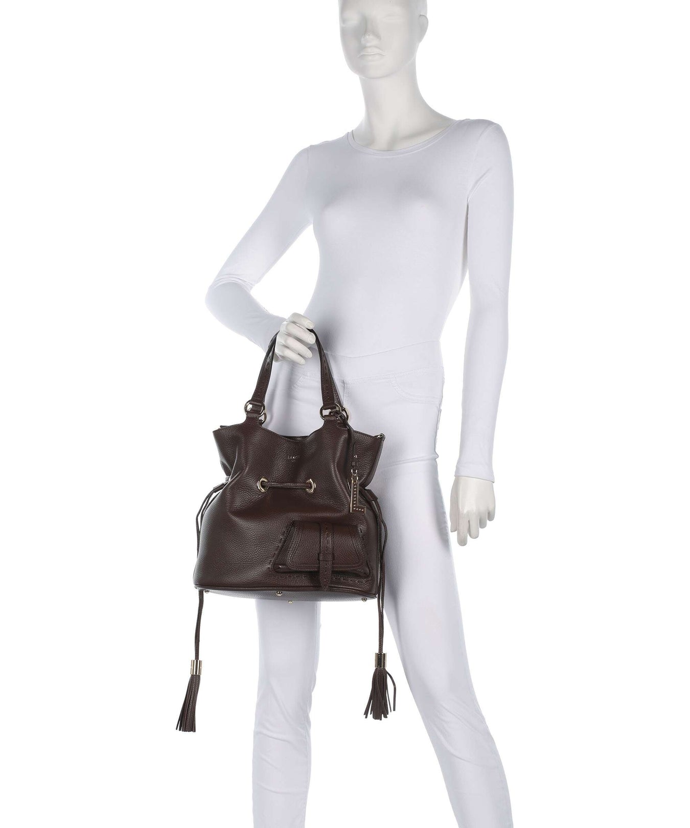 Lancel Premier Flirt M Bucket bag coconut