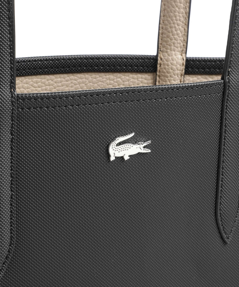 Lacoste Anna Tote bag noir/krema