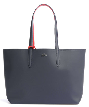 Lacoste Anna Shopper taske marine rouge