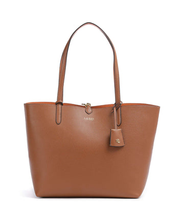 Lauren Ralph Lauren Medium Shopper taske tan/orange