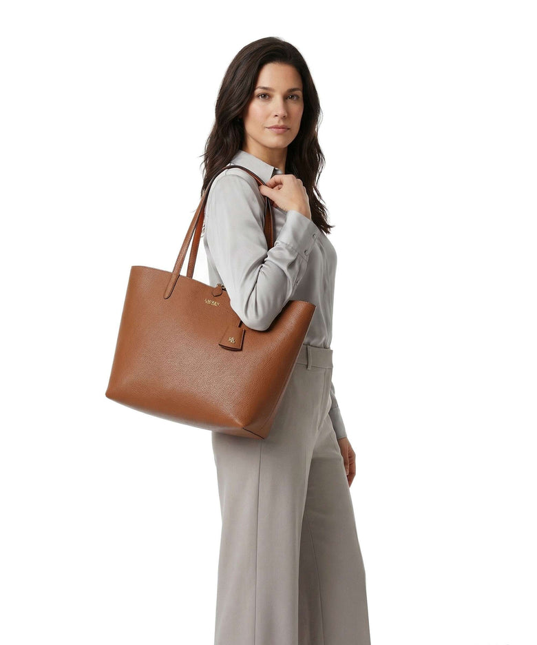 Lauren Ralph Lauren Medium Tote bag tan/orange