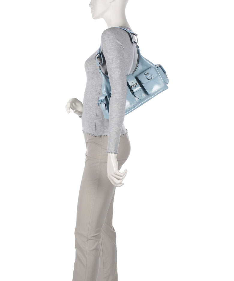 The Kooples Amelia Shoulder bag light blue