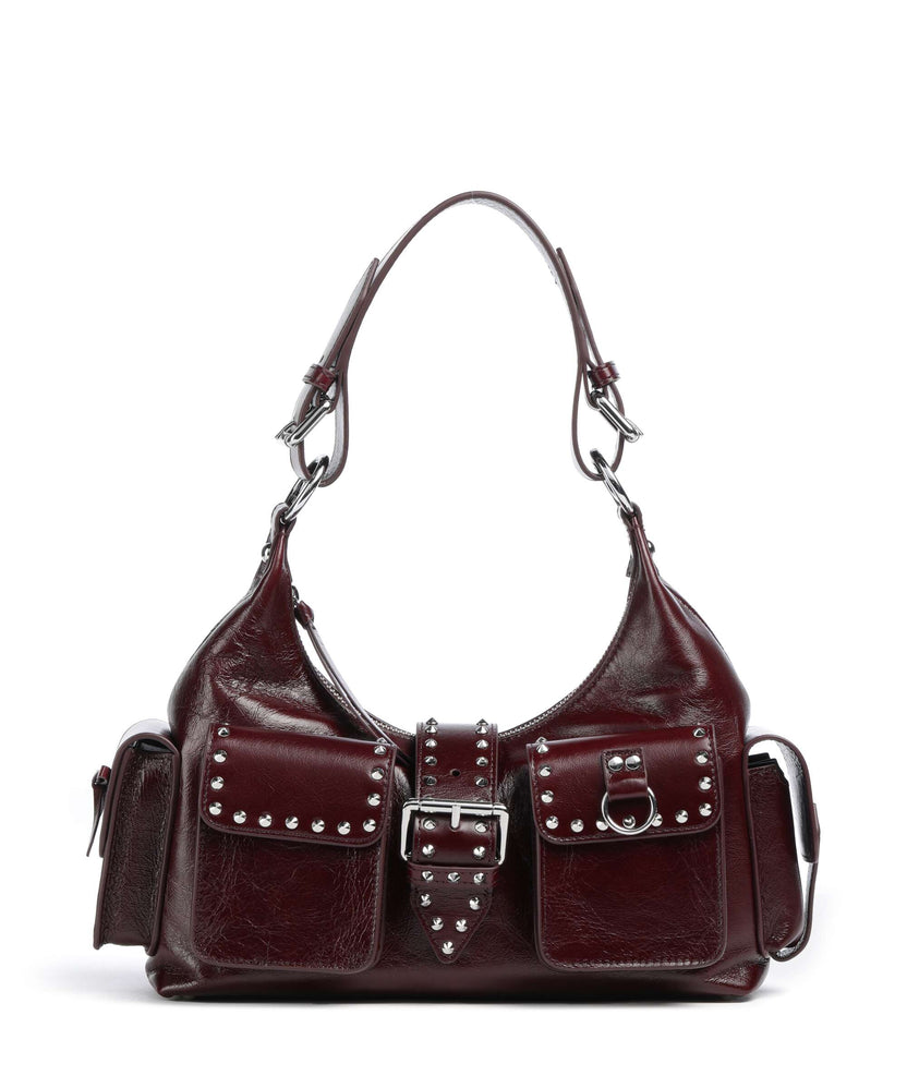 The Kooples Amelia Shoulder bag bordeaux
