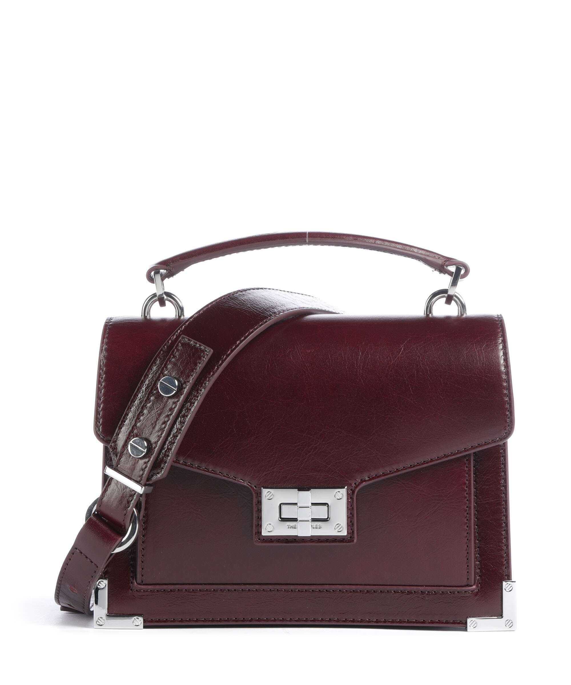 The Kooples Emily Small Crossbody bag bordeaux