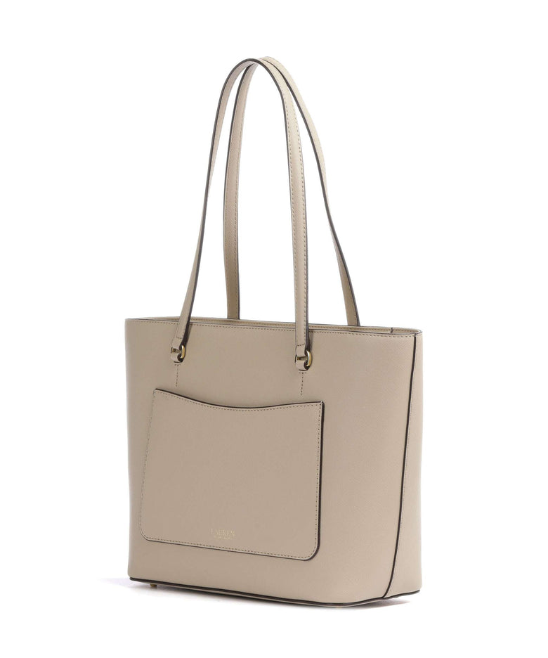 Lauren Ralph Lauren Karly Medium Tote bag birch tan