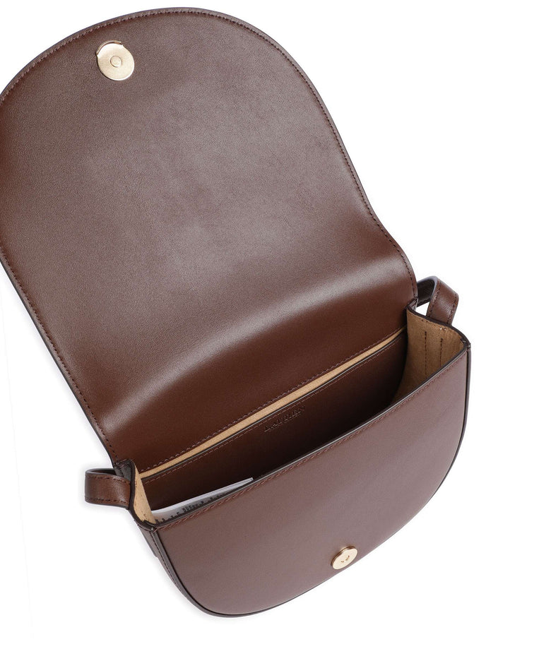 Lauren Ralph Lauren Witley Medium Crossbody bag dark mahogany