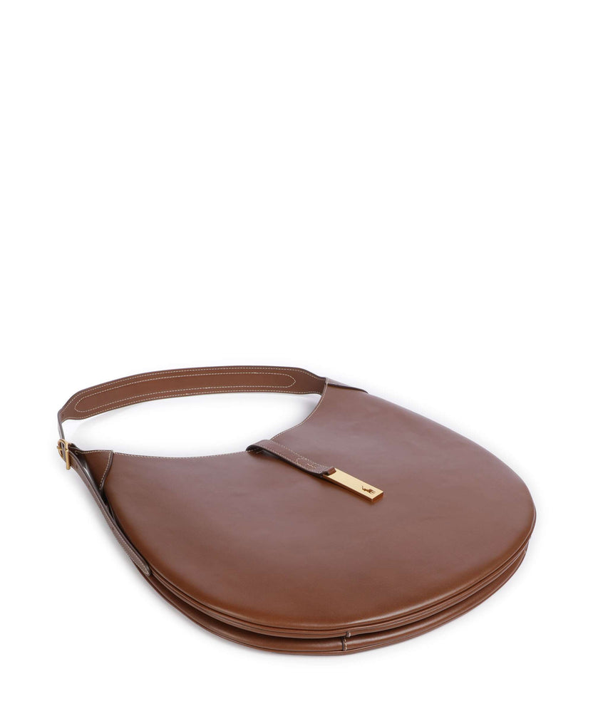 Polo Ralph Lauren ID Collection Medium Hobo bag cuoio