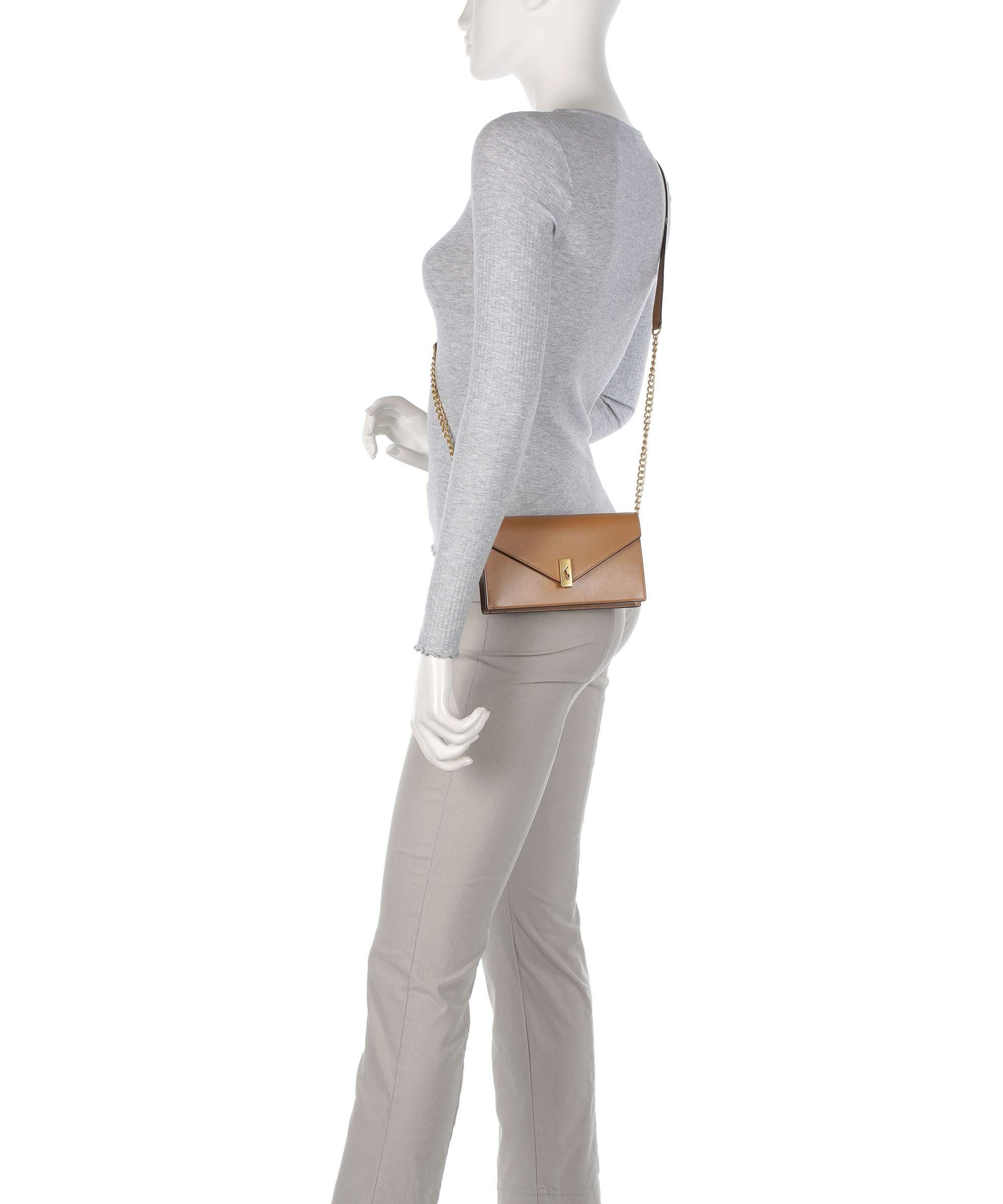 Polo Ralph Lauren ID Collection Small Crossbody bag tan
