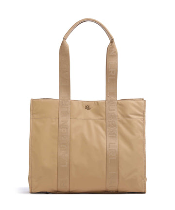 Lauren Ralph Lauren Stevie Extra Large Shopper taske khaki