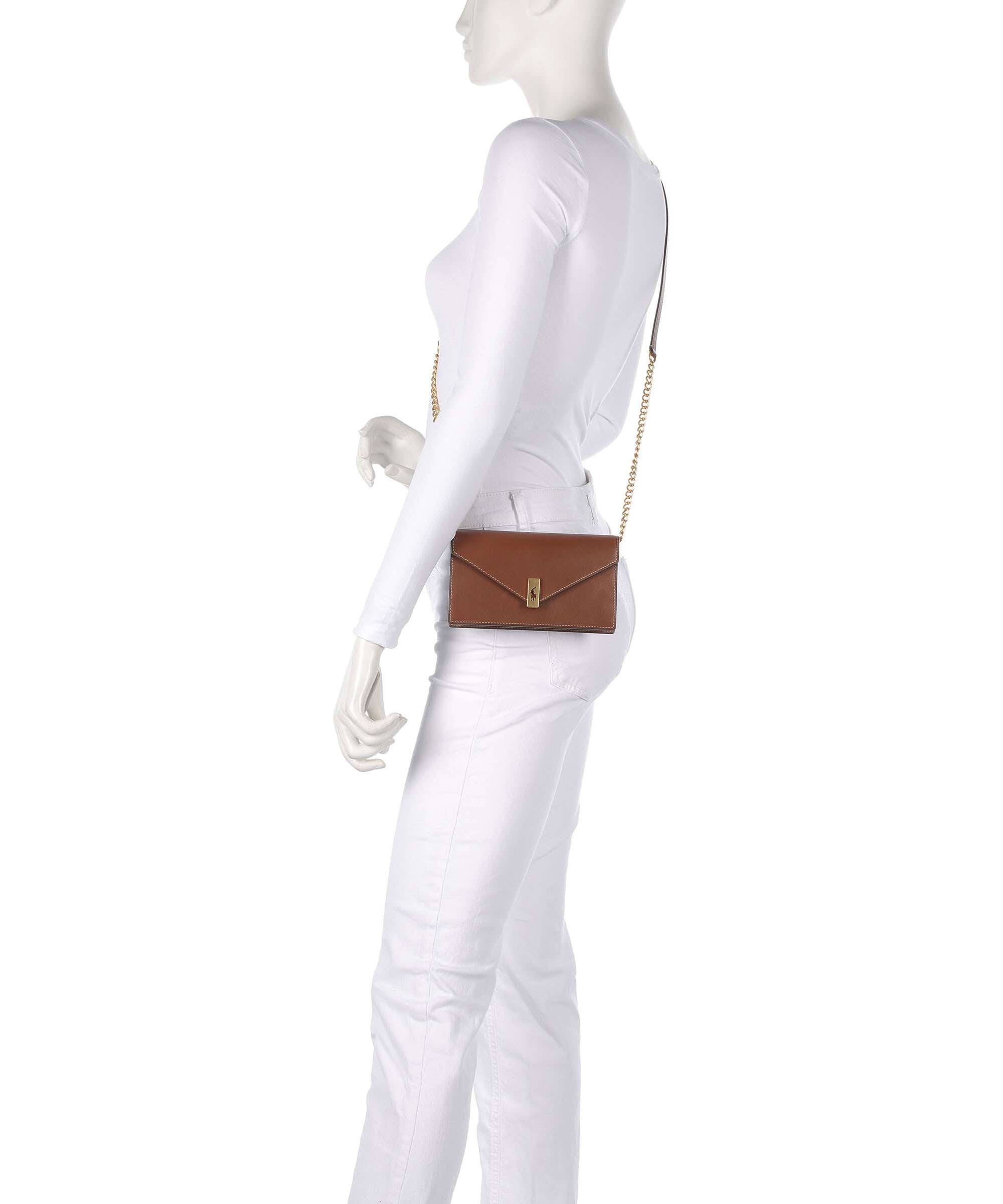 Polo Ralph Lauren ID Collection Small Crossbody bag cuoio
