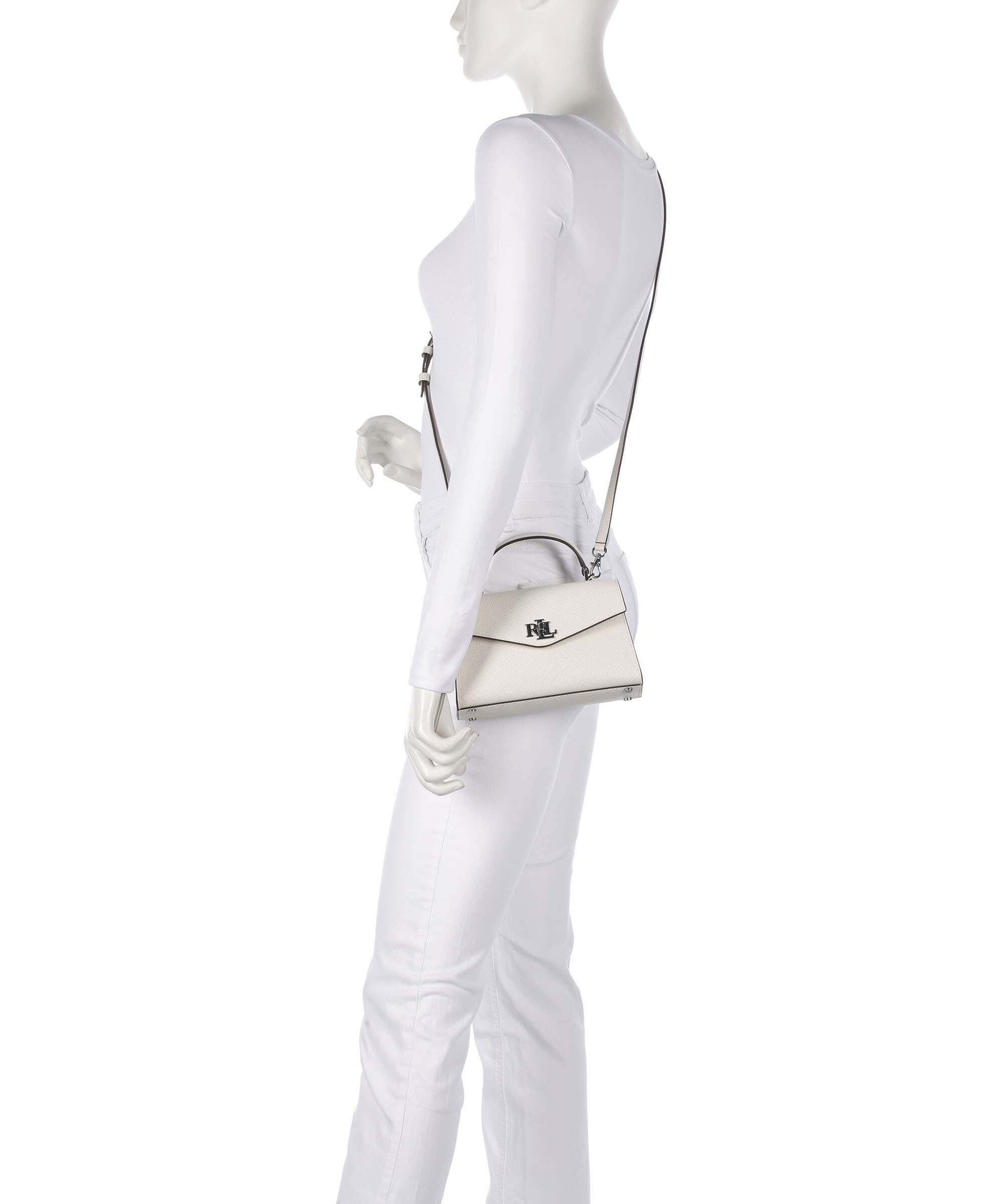 Lauren Ralph Lauren Farrah Small Crossbody bag soft white