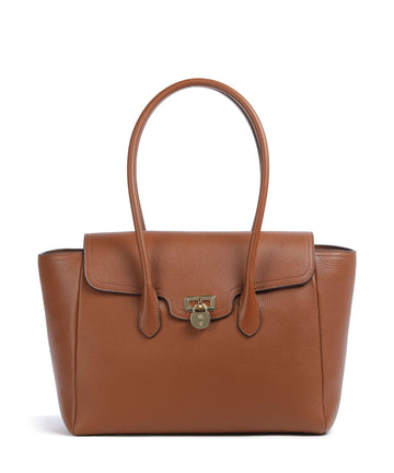 Lauren Ralph Lauren Tanner Large Shopper taske lauren tan