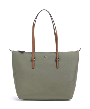 Lauren Ralph Lauren Keaton 26 Shopper taske sage green/lauren tan