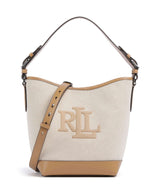Lauren Ralph Lauren Witley Medium Bucket taske natural buff