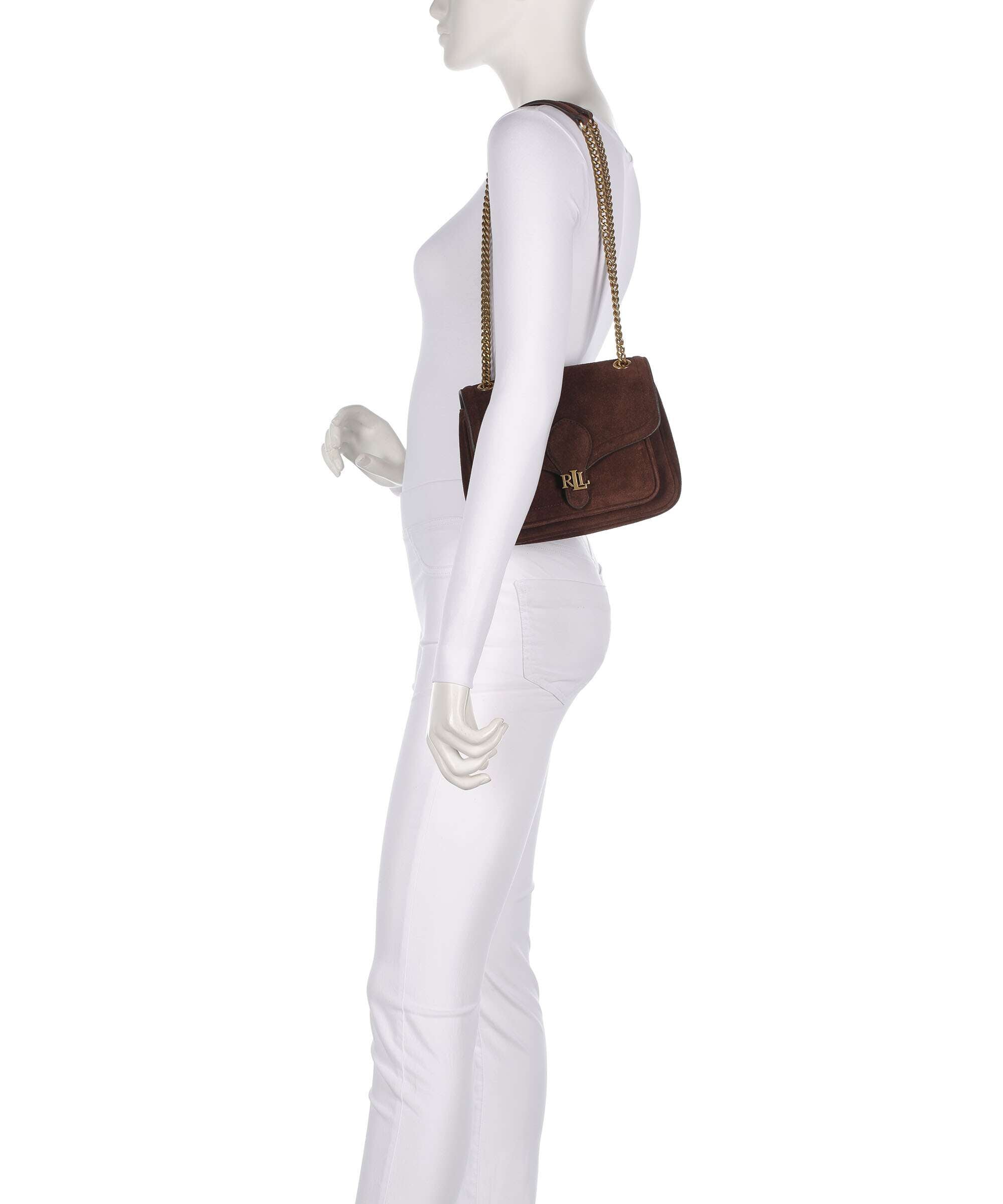 Lauren Ralph Lauren Bradley Small Shoulder bag dark hickory