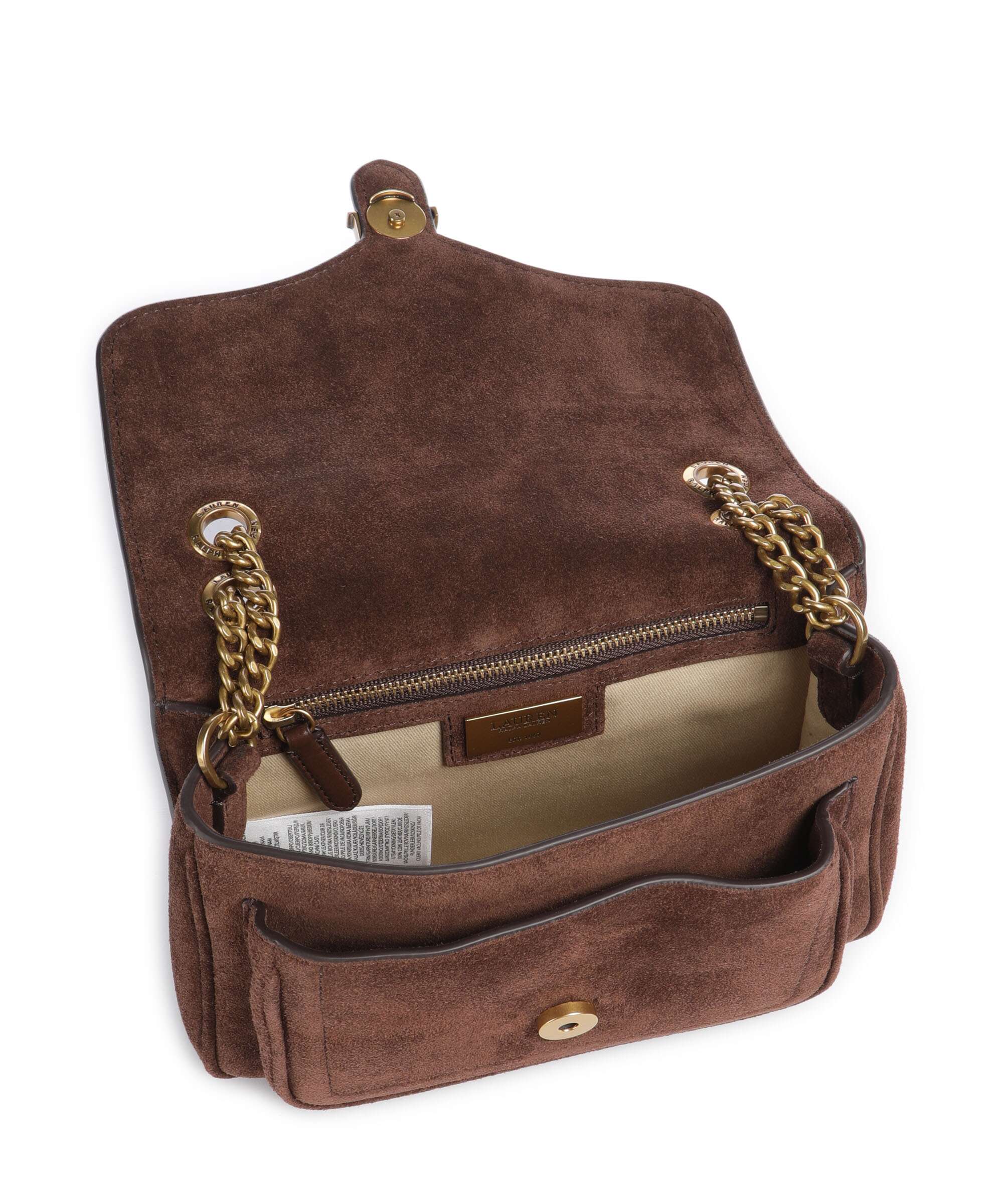 Lauren Ralph Lauren Bradley Small Shoulder bag dark hickory
