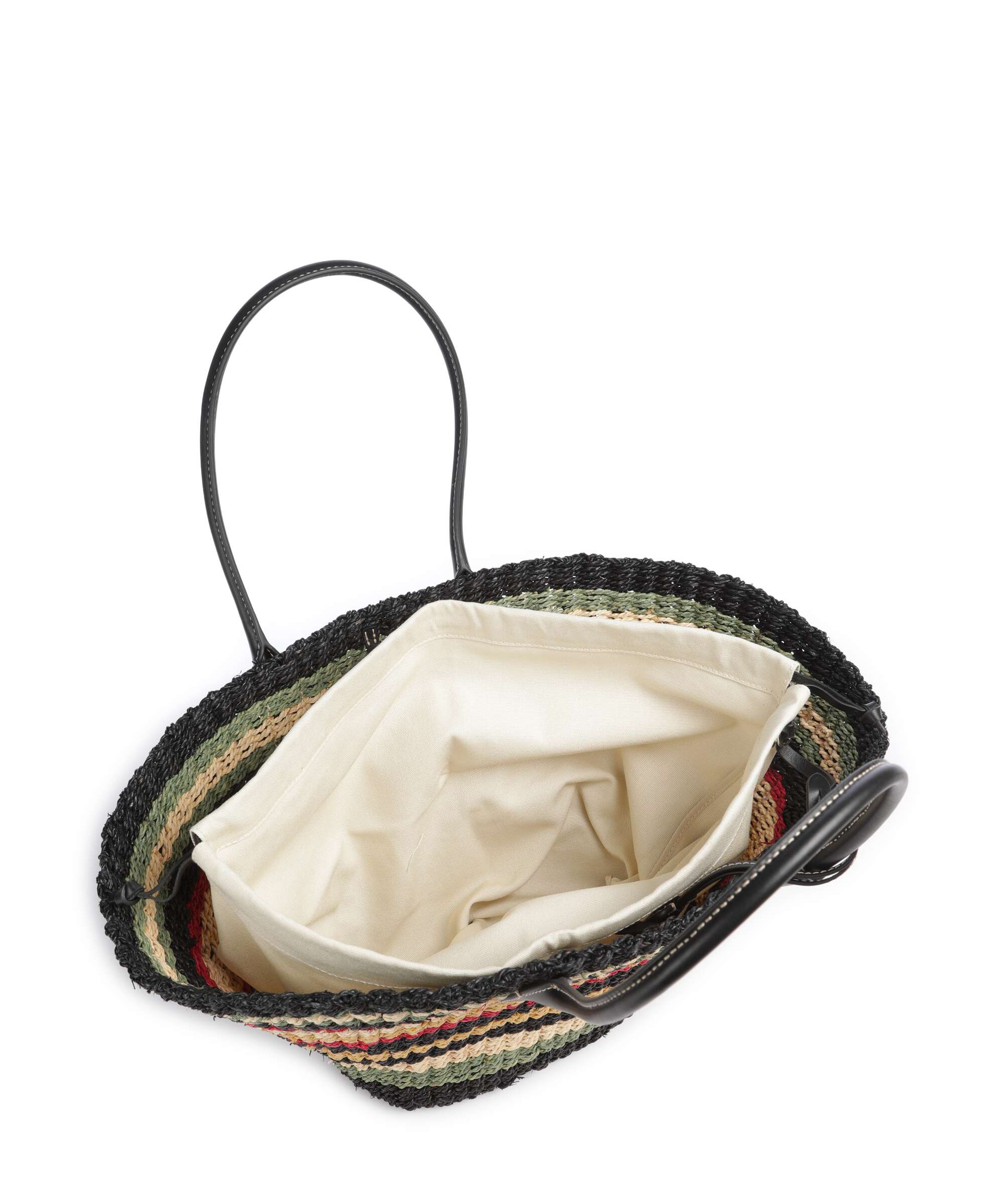 Polo Ralph Lauren Bellport Medium Tote bag multi stripe