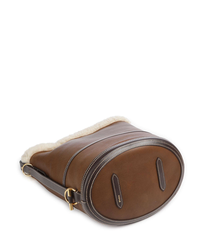 Polo Ralph Lauren Bellport Medium Bucket bag luggage/cream