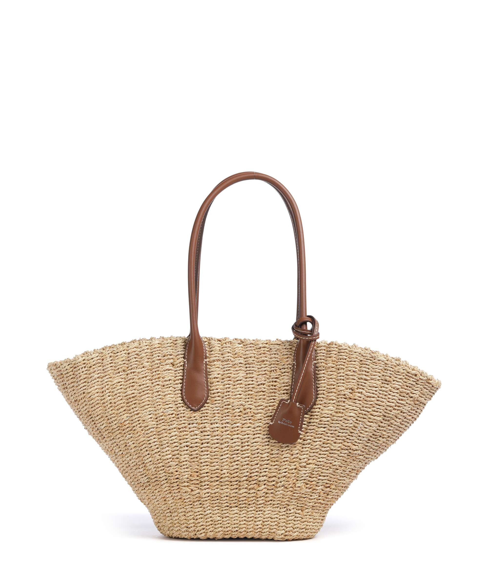 Polo Ralph Lauren Bellport Medium Tote bag natural/cuoio