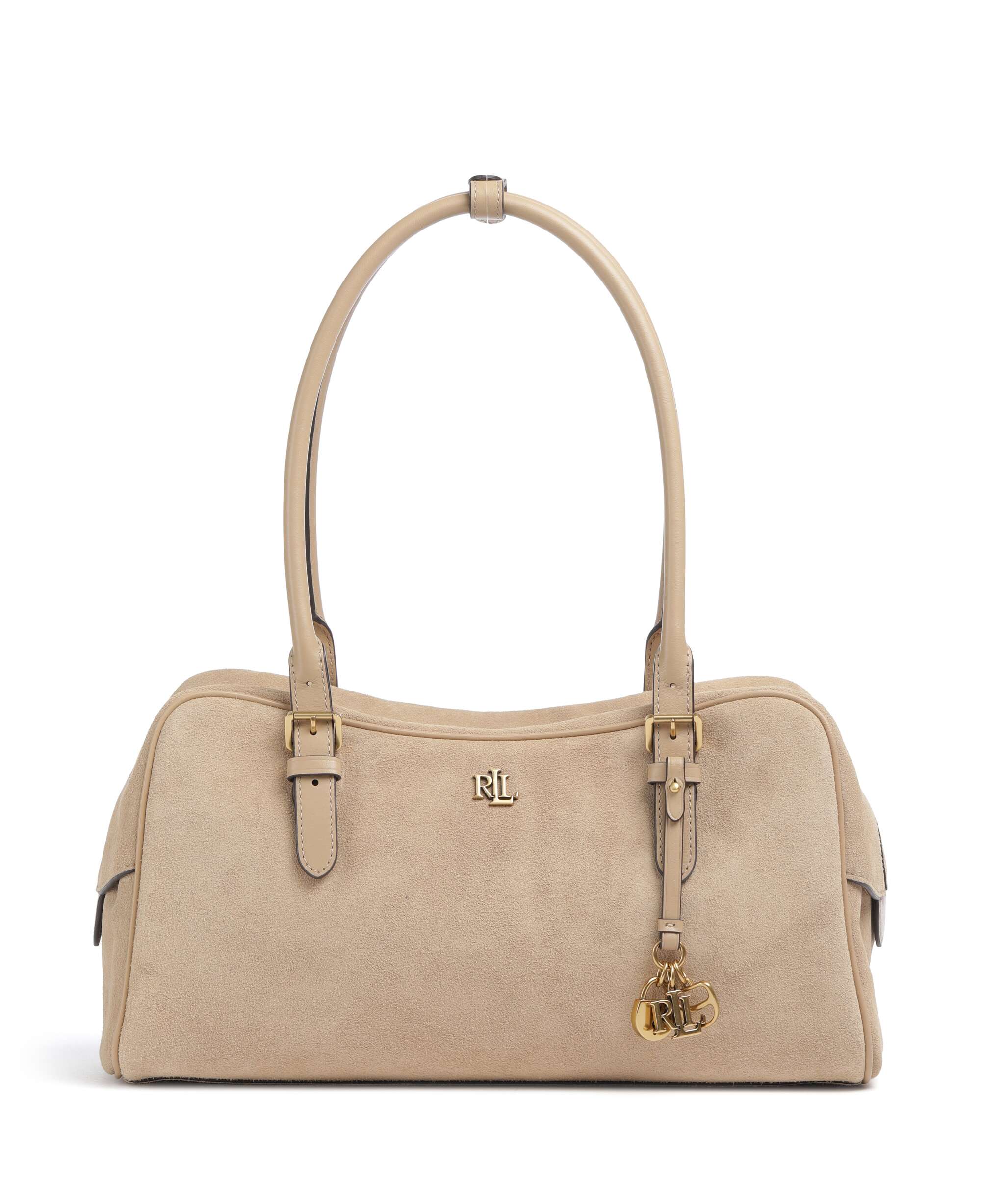 Lauren Ralph Lauren Marcy Large Shoulder bag tan