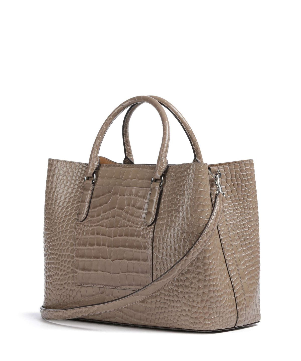 Lauren Ralph Lauren Marcy 36 Handbag taupe brown