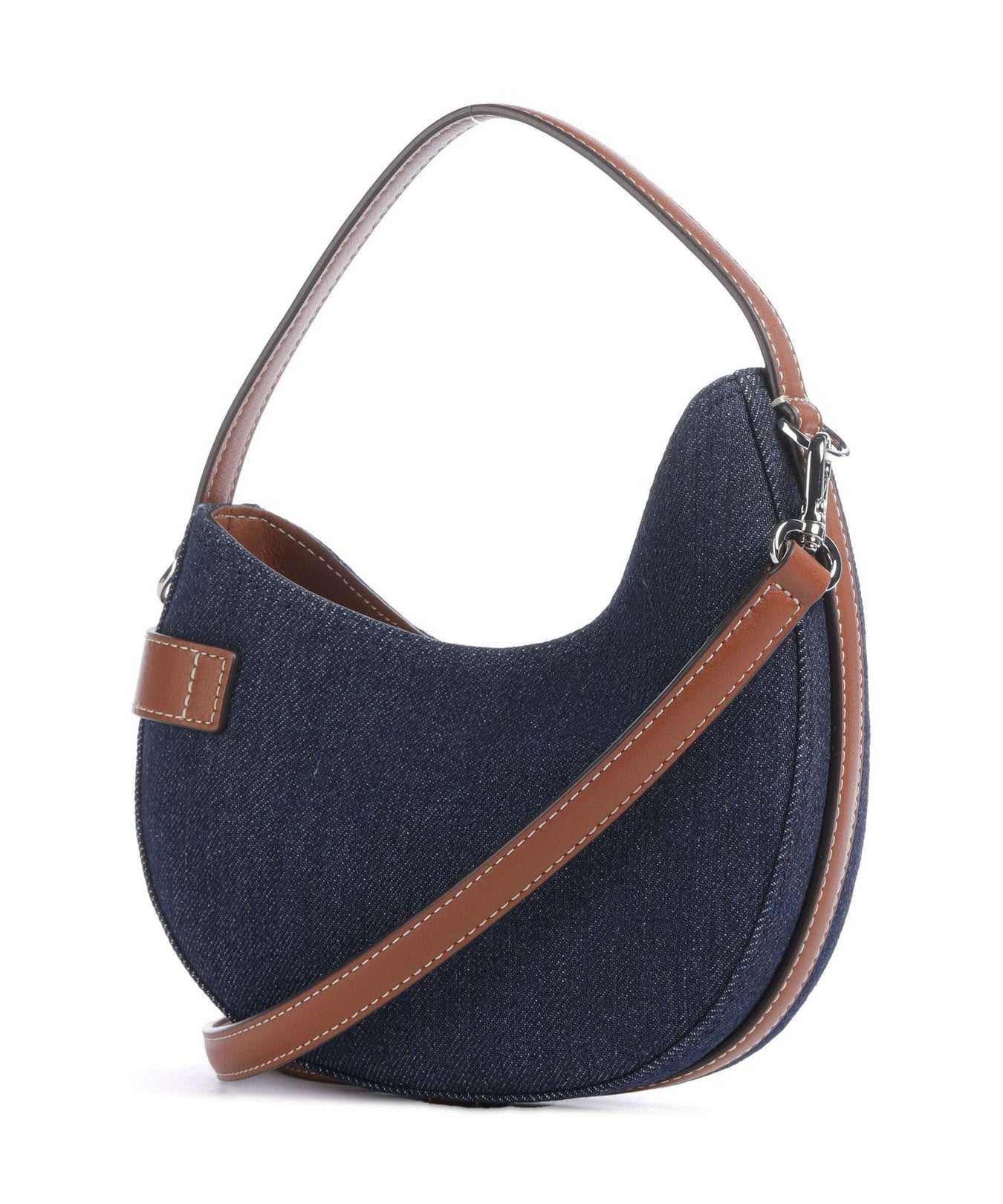 Lauren Ralph Lauren Tasha Small Crossbody bag rinse wash denim/auren tan