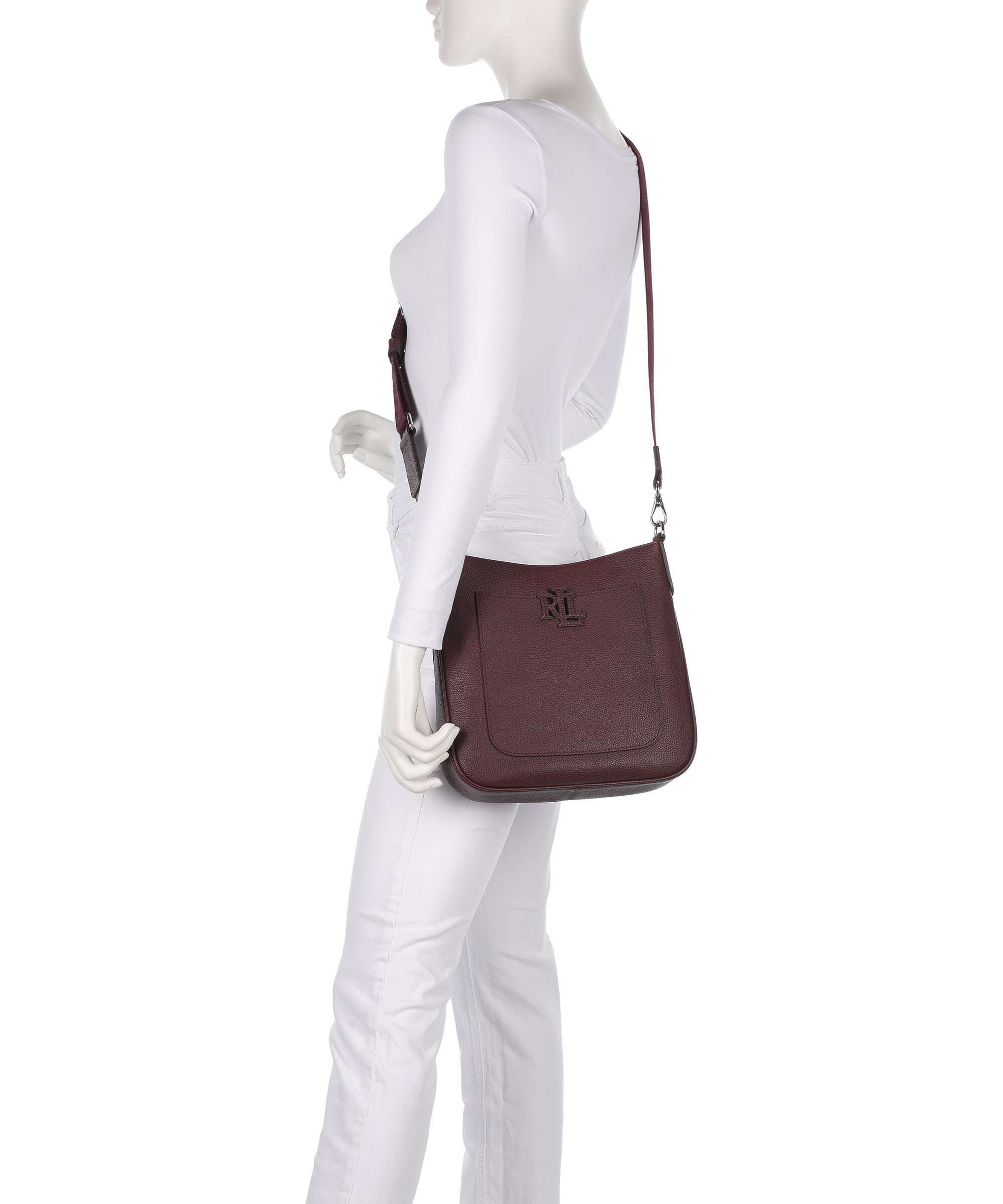 Lauren Ralph Lauren Cameryn 27 Crossbody bag dark garnet