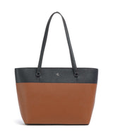 Lauren Ralph Lauren Karly Medium Shopper taske lauren tan/lauren navy