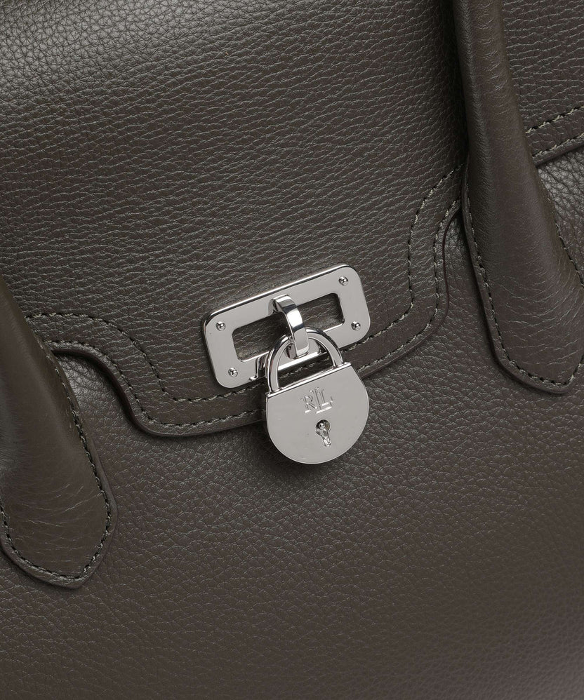 Lauren Ralph Lauren Tanner Large Tote bag dark olive