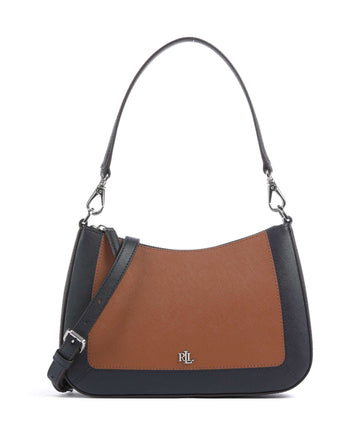 Lauren Ralph Lauren Danni 26 Skuldertaske lauren tan/lauren navy
