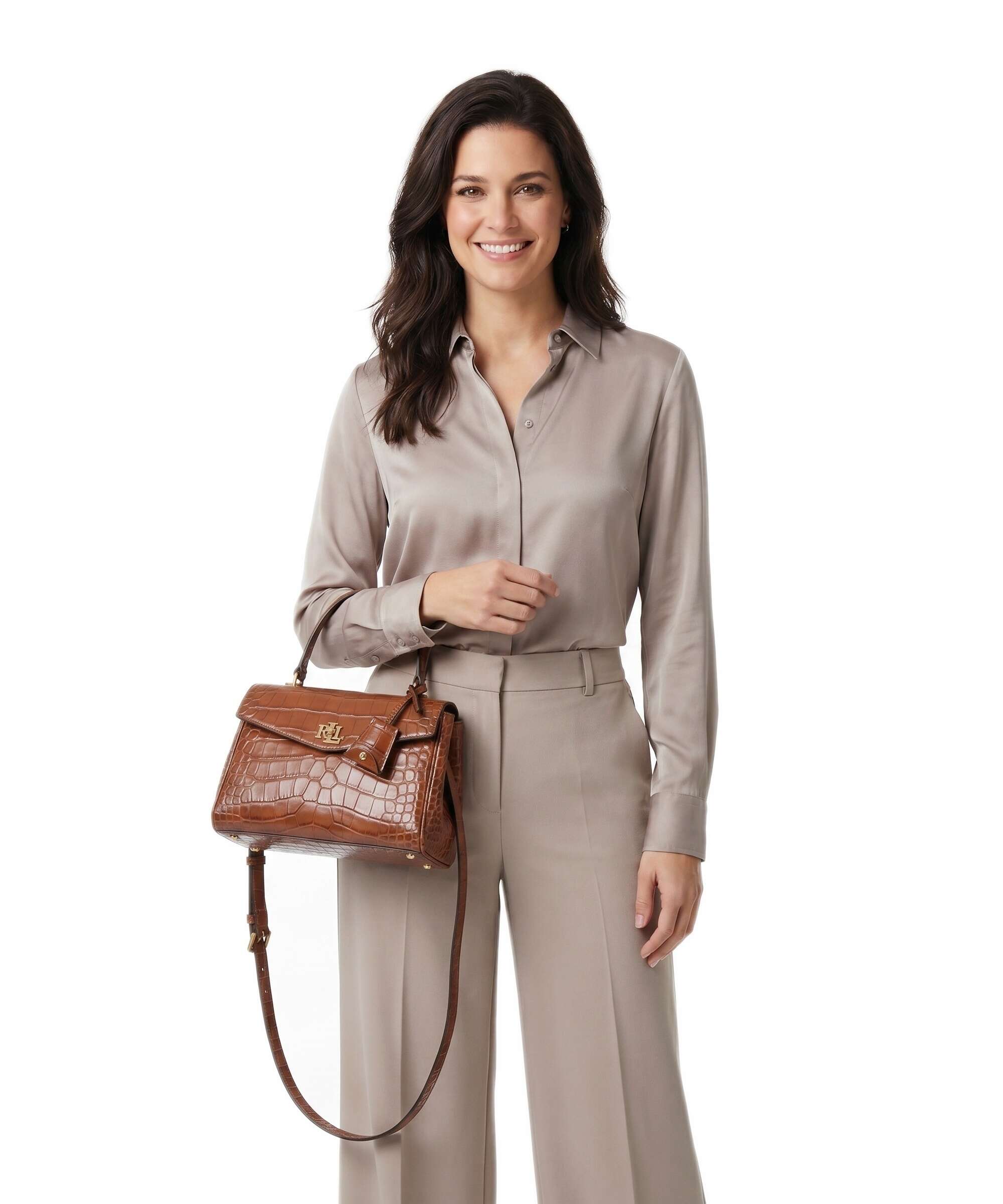 Lauren Ralph Lauren Farrah Small Handbag lauren tan