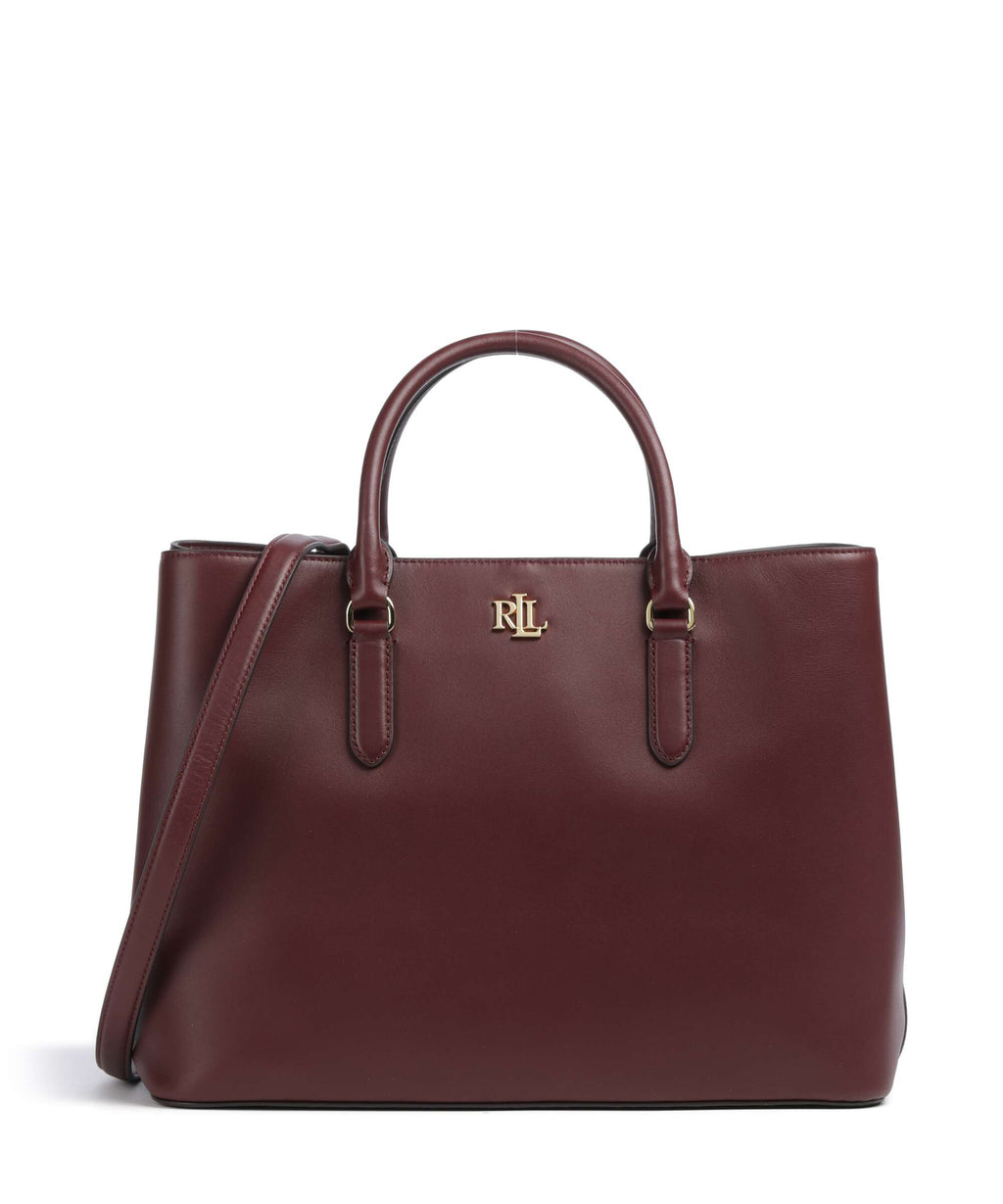 Lauren Ralph Lauren Marcy 36 Handbag dark garnet
