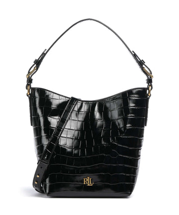 Lauren Ralph Lauren Witley Medium Bucket taske black