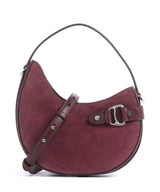 Lauren Ralph Lauren Tasha Small Crossover taske dark garnet