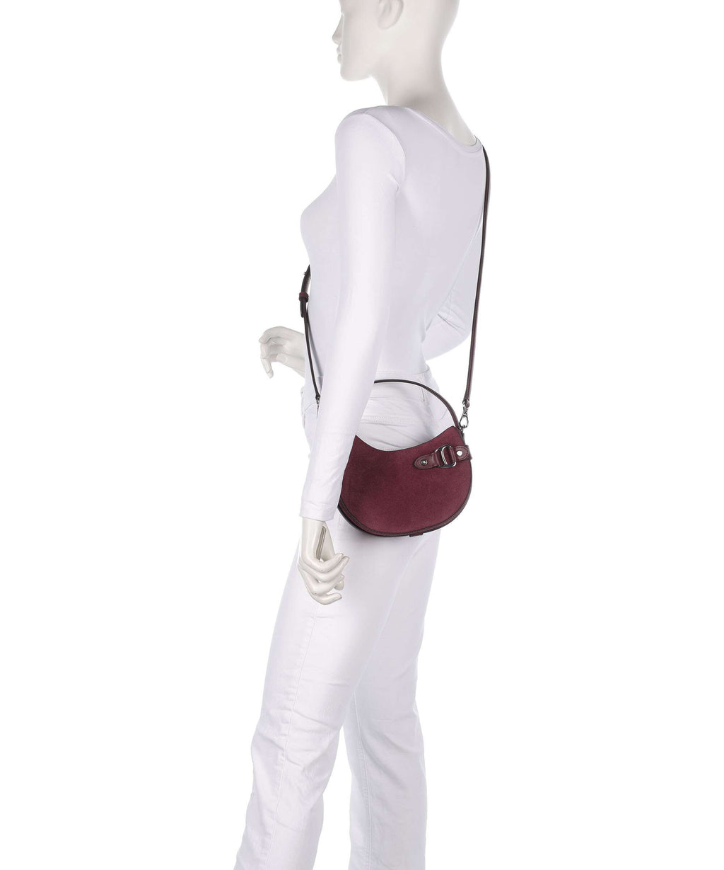 Lauren Ralph Lauren Tasha Small Handbag dark garnet