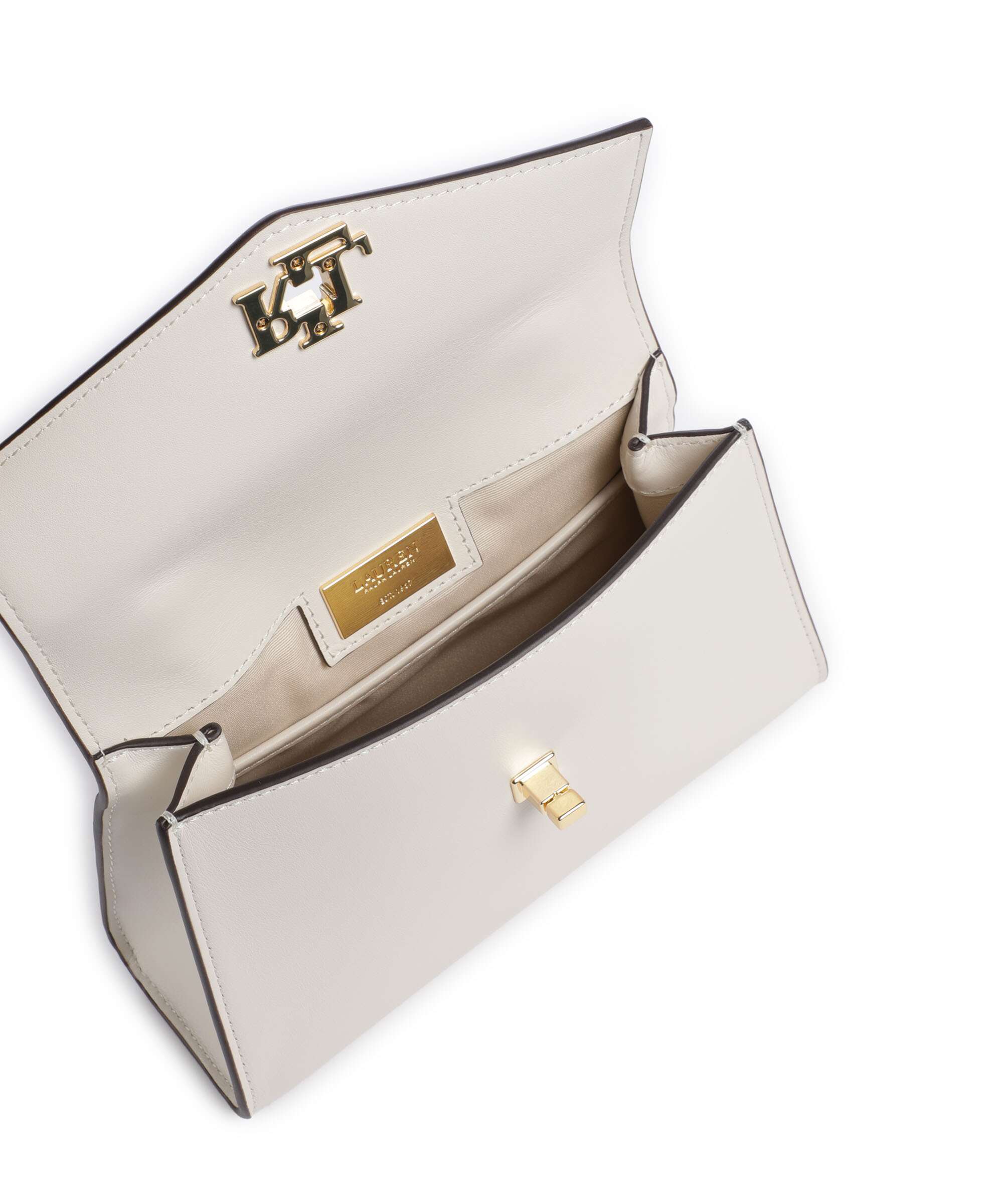 Lauren Ralph Lauren Farrah Small Crossbody bag soft white