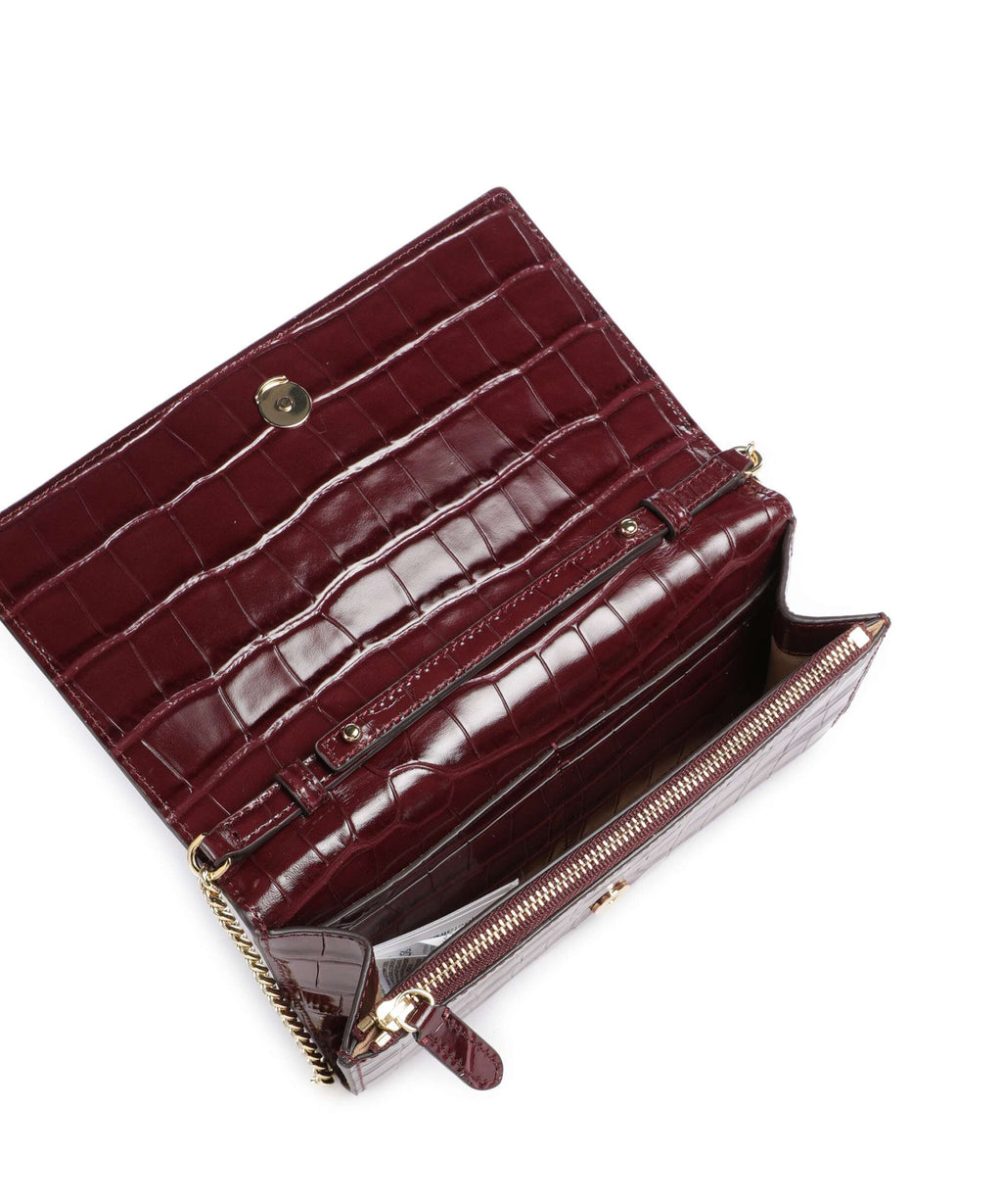 Lauren Ralph Lauren Adair II Large Wallet dark garnet