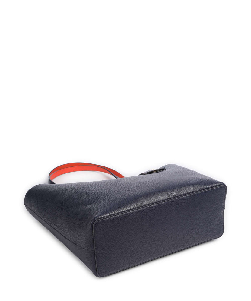 Lauren Ralph Lauren Medium Tote bag refined navy/dusk orange