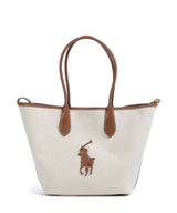 Polo Ralph Lauren Bellport Medium Shopper taske natural/cuoio