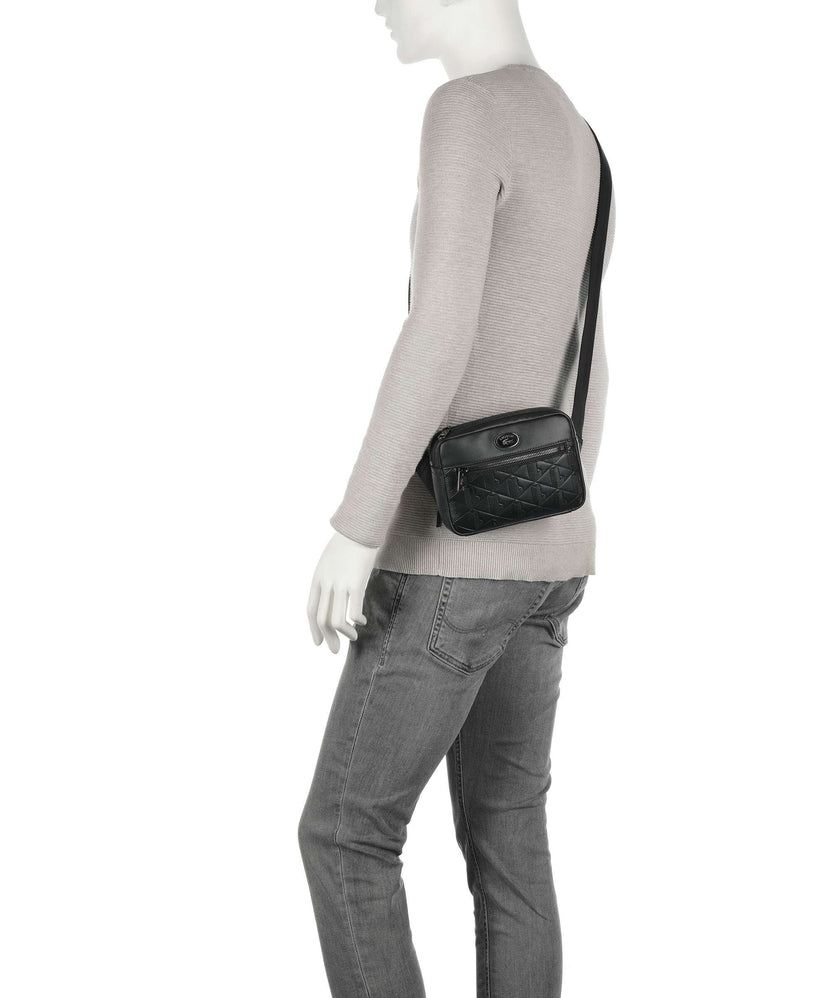 Lacoste Nomogramme Crossbody bag noir
