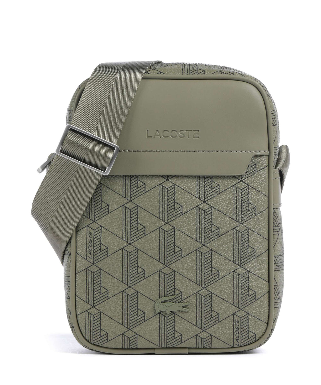 Lacoste The Blend Crossbody bag mono kaki/noir