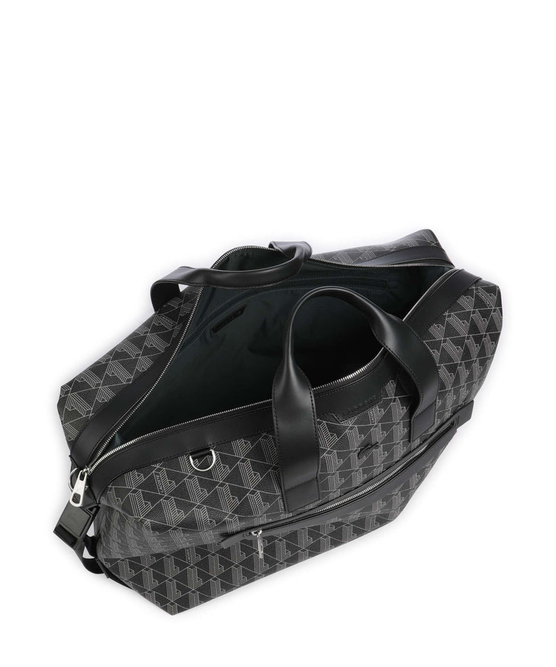 Lacoste The Blend Weekend bag monogram noir/gris