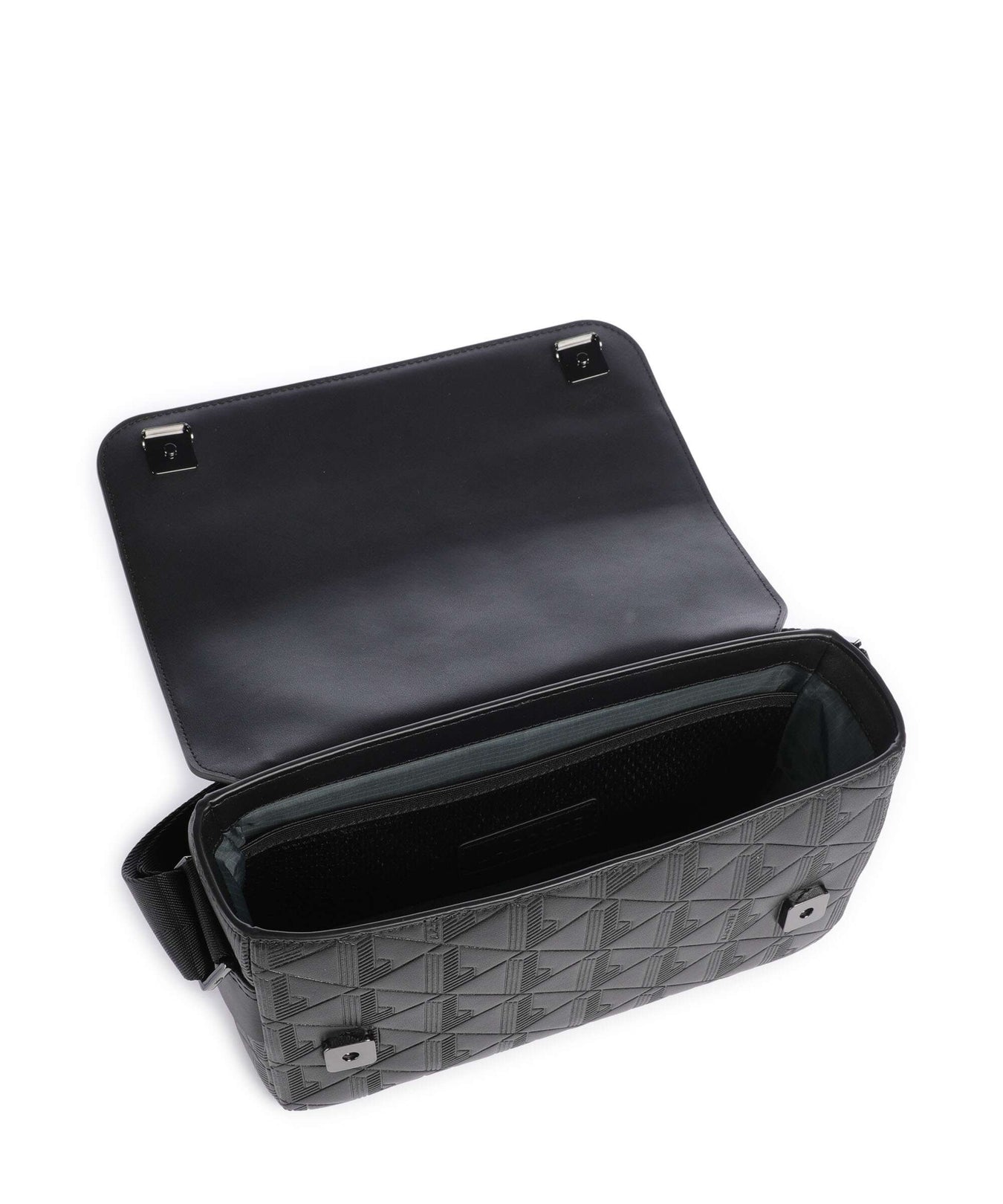 Lacoste Nomogramme Crossbody bag noir