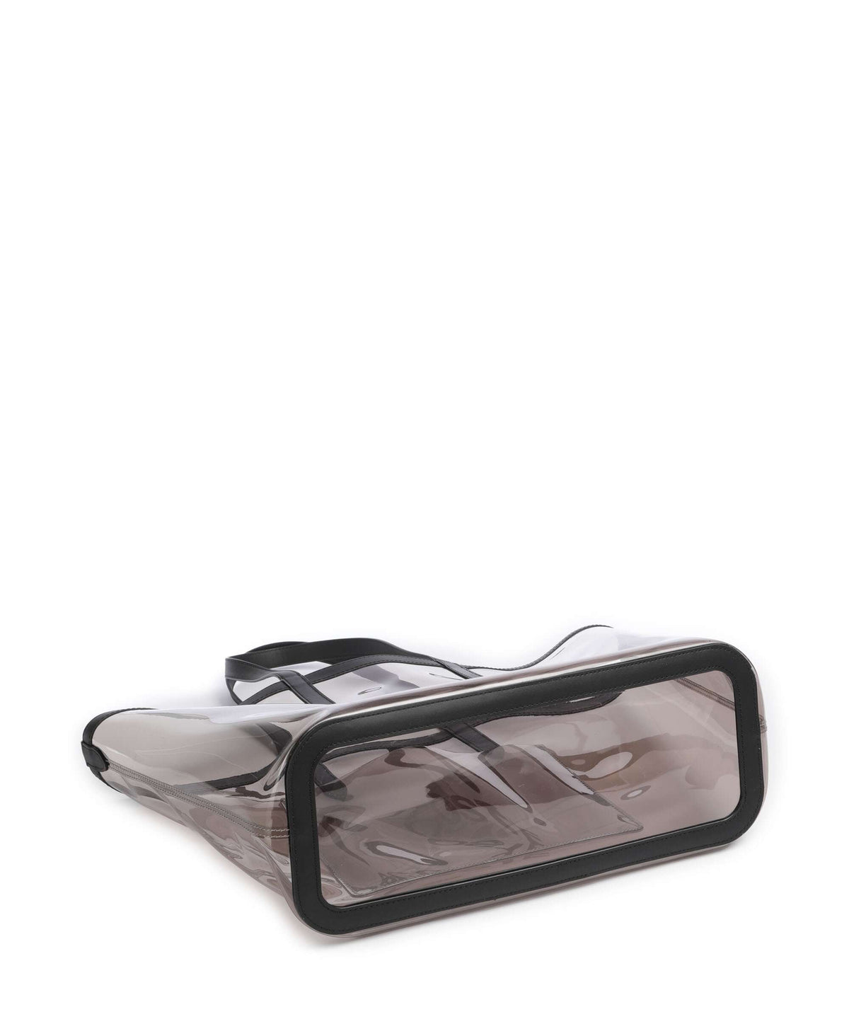 Lacoste Anna Tote bag transparent noir ermine