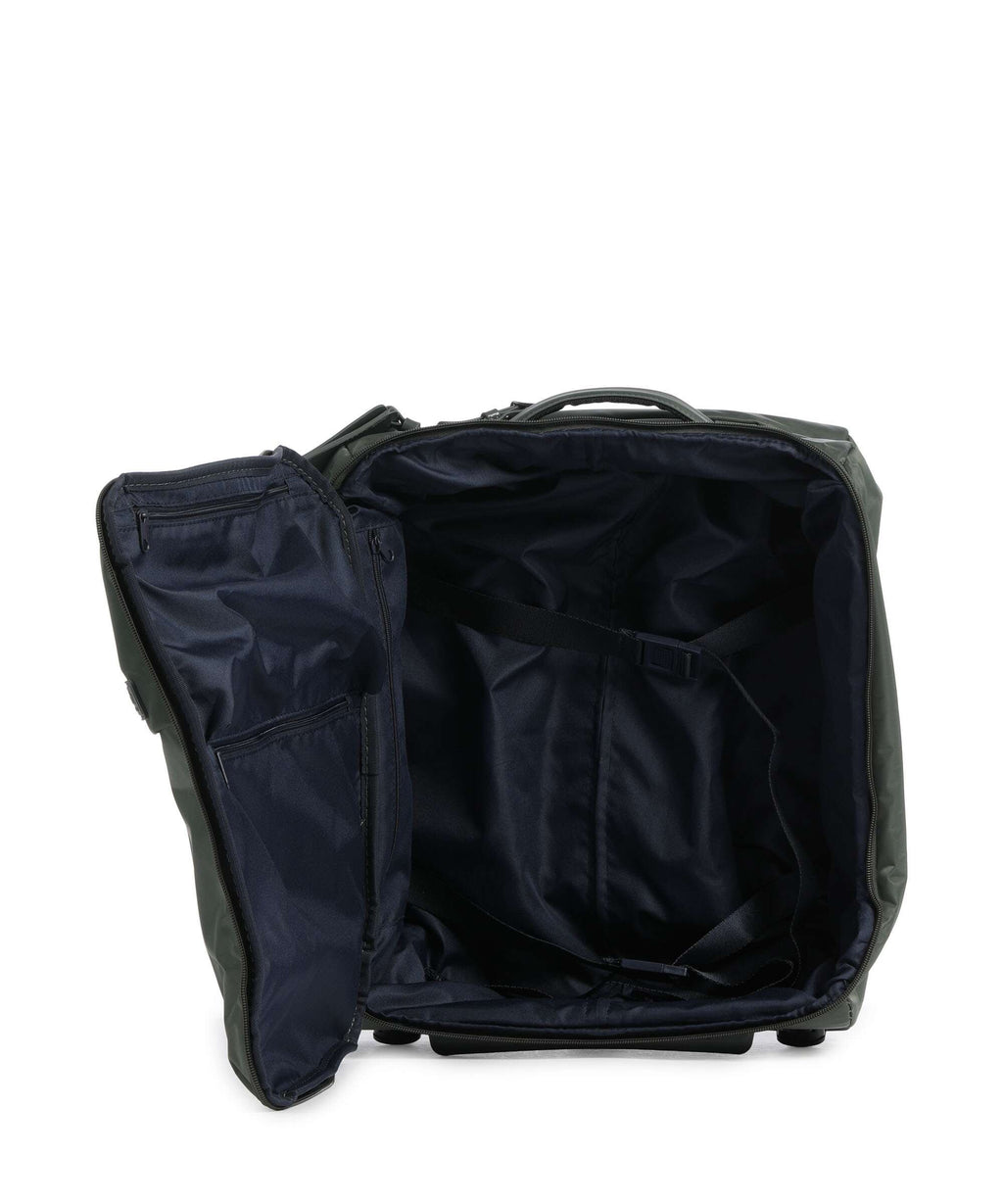 Lipault Foldable Plume Trolley (2 wheels) khaki