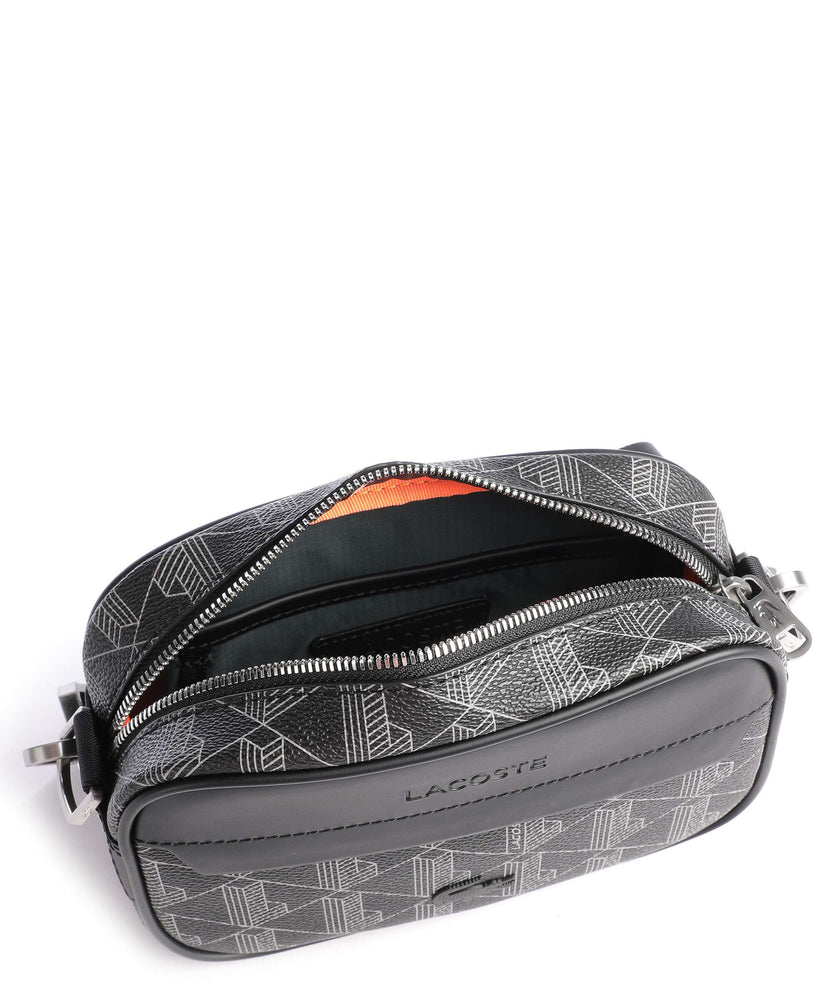 Lacoste The Blend Crossbody bag allover monogram/noir/gris