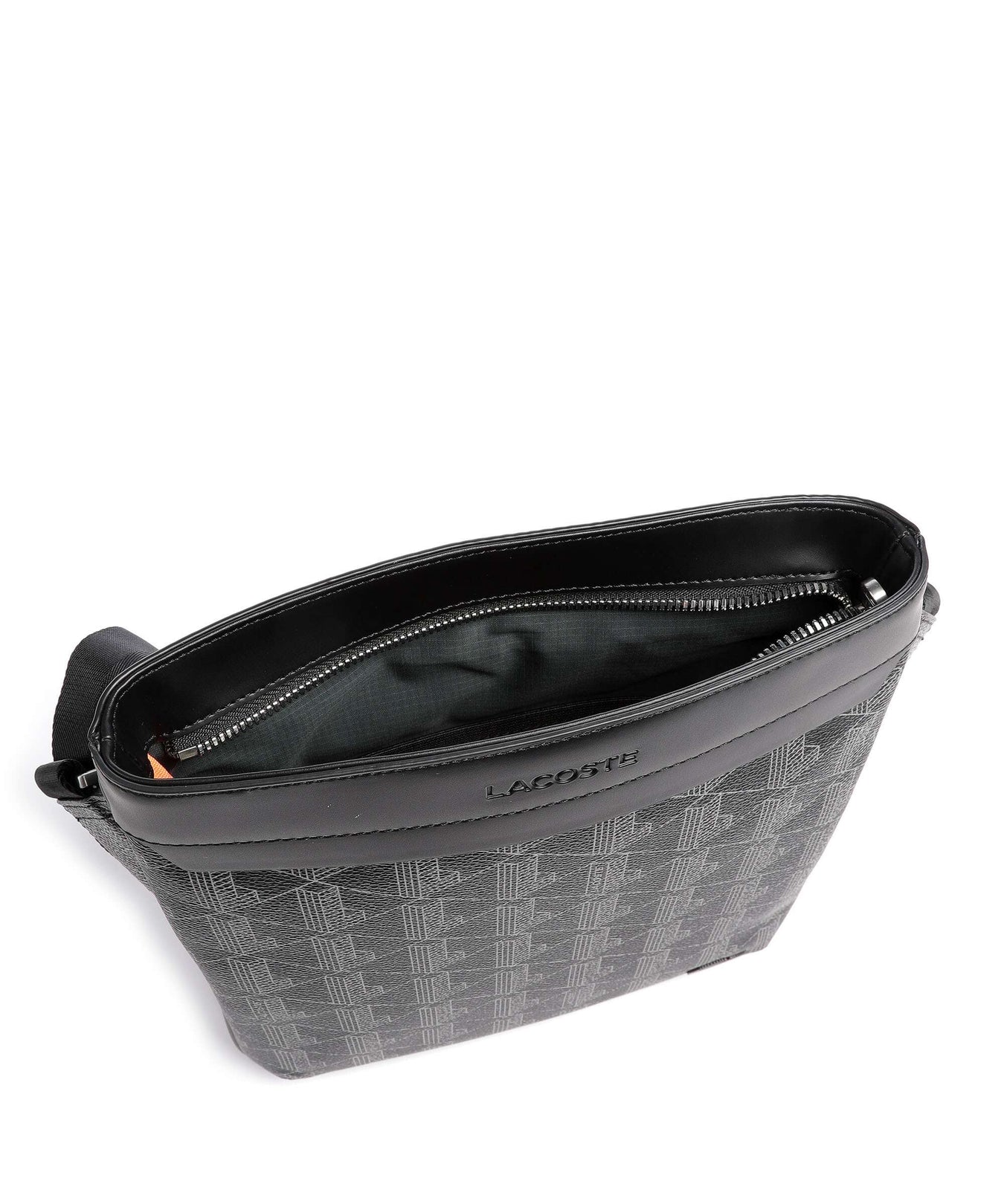 Lacoste The Blend Crossbody bag monogram noir/gris