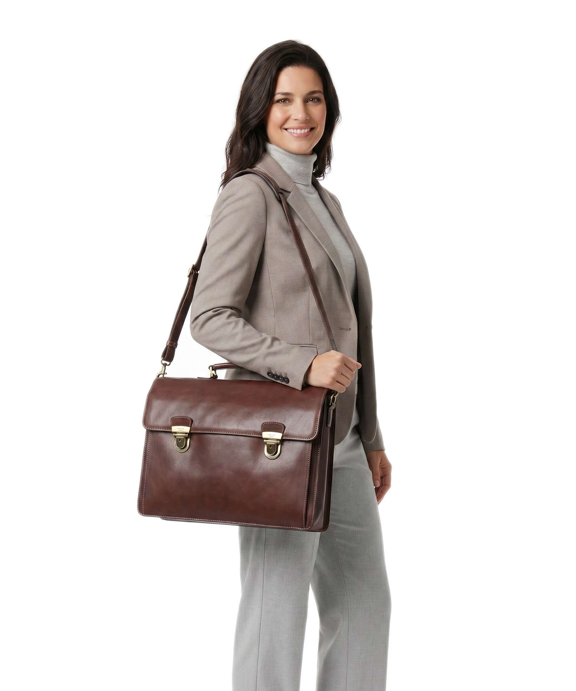 Picard Toscana Briefcase brown