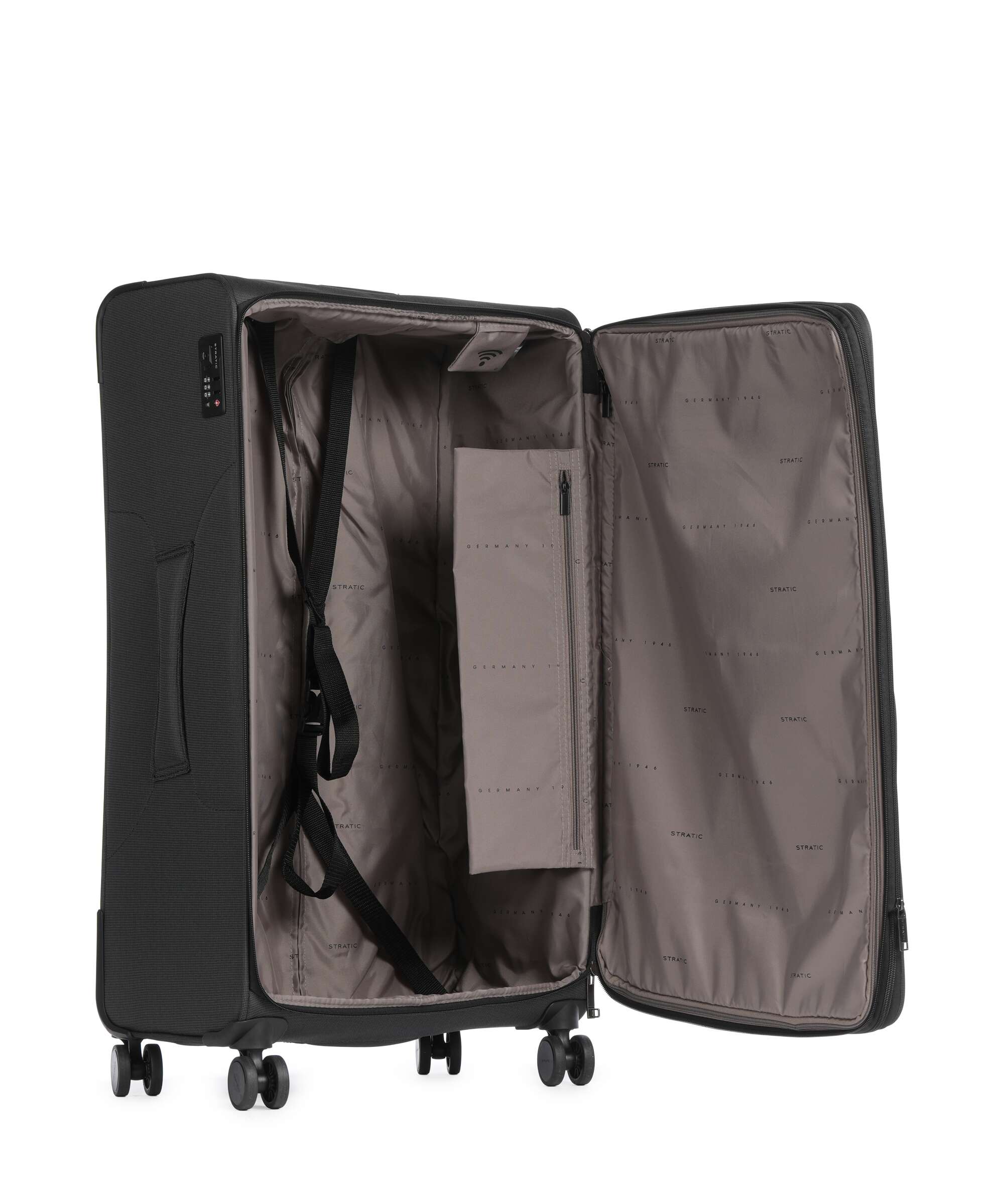 Stratic Bendigo Light+ Spinner (4 wheels) black