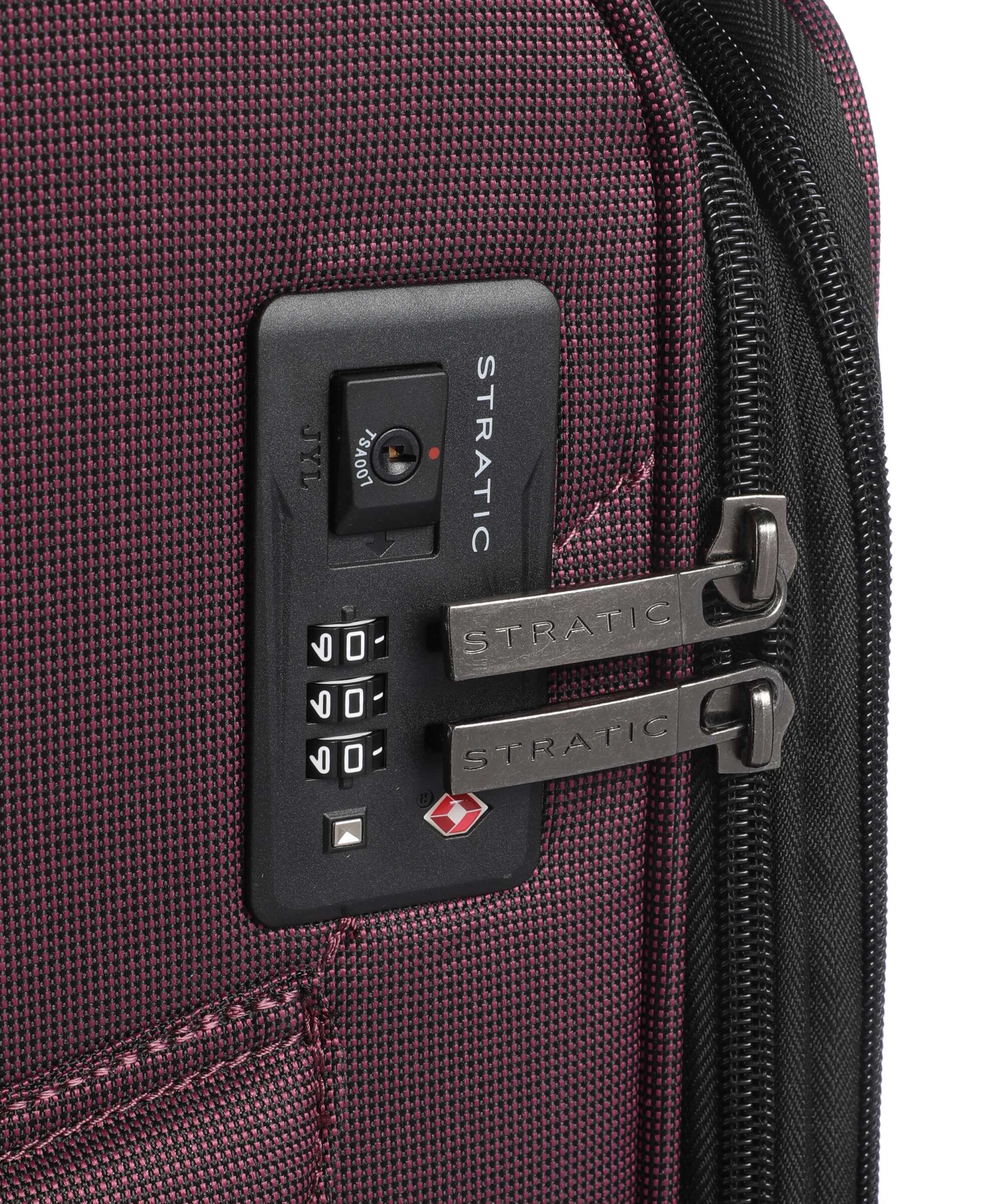 Stratic Bendigo Light+ Spinner (4 wheels) aubergine